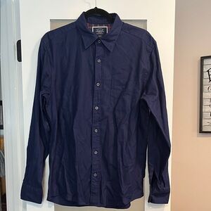 Charles Tyrwhitt Dark Blue Shirt with Pocket